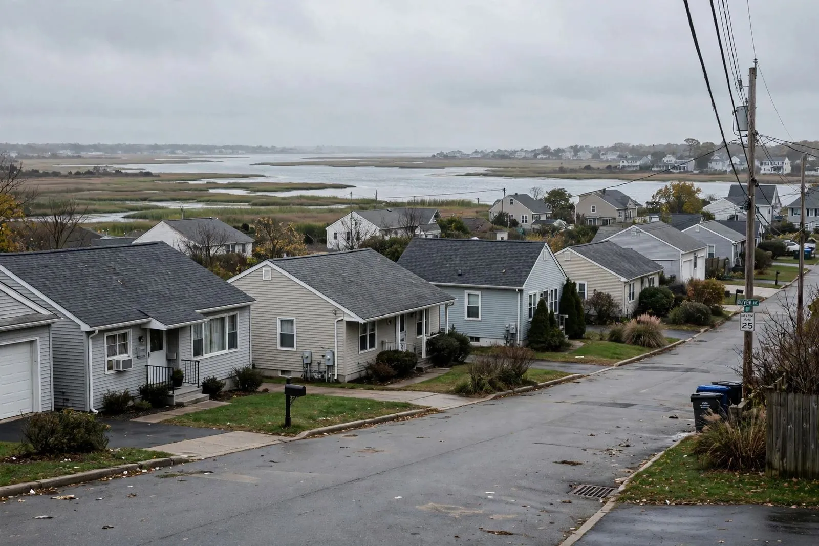 Homes near Raritan Bay in South Amboy, NJ